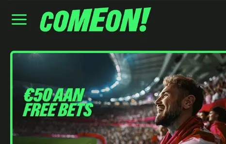 ComeOn mobiele website