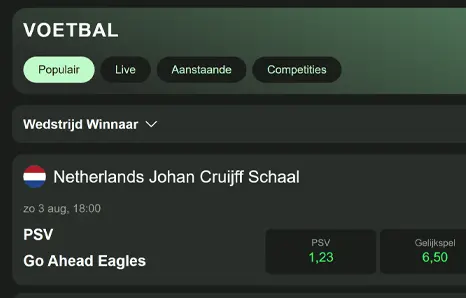 ComeOn voetbalspeler