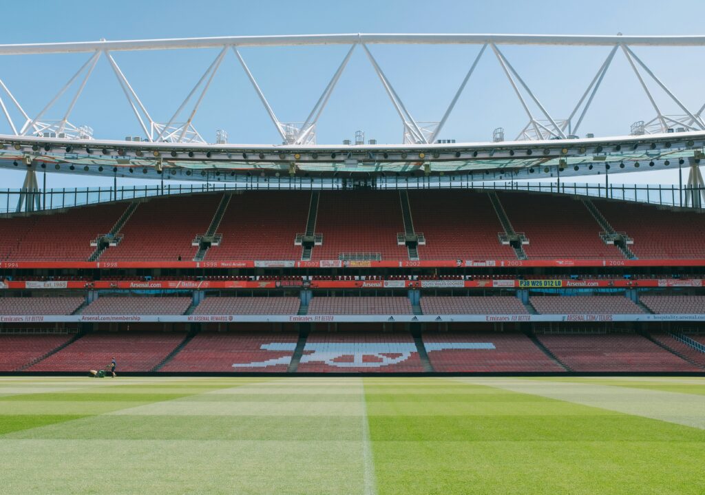Emirates Stadium Arsenal rechten vrij - eigen foto